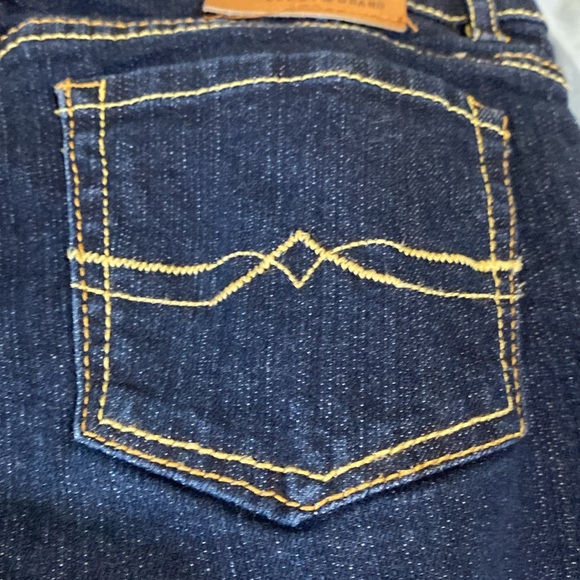 Lucky Brand Zoe Skinny Handcrafted Dark Blue Jeans Size US 14 - Picture 9 of 10